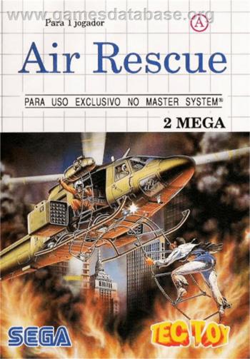 Cover Air Rescue for Master System II